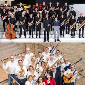 Bild: Porsche Big Band + Wüstenrot & Württembergische Campus Big Band - Big Band Battle zu Gunsten der LKZ-Aktion "Helferherz"