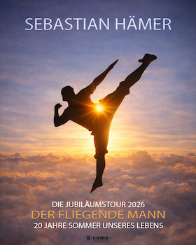 Bild: Sebastian Hämer - 20 Jahre "Der fliegende Mann" Tour