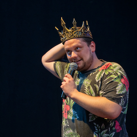 Bild: Poetry Slam Mäulesmühle mit Elias Raatz