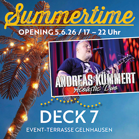 Bild: Andreas Kümmert meets Summertime auf dem Deck 7