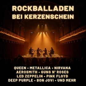 Bild: Rockballaden bei Kerzenschein