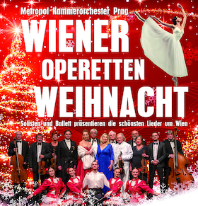 Bild: Wiener-Operetten-Weihnacht - Das Metropol Kammerorchester PRAG präsentiert