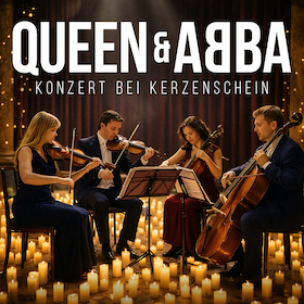 Bild: Queen & ABBA Konzert bei Kerzenschein
