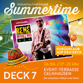 Bild: Rene Monero meets Summertime auf dem Deck 7