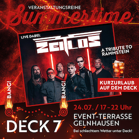 Bild: Zeitlos Rammstein meets Summertime auf dem Deck 7