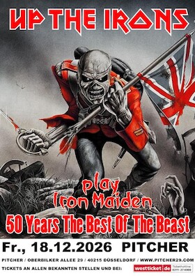 Bild: IRON MAIDEN by UP THE IRONS - "50 YEARS THE BEST OF THE BEAST"