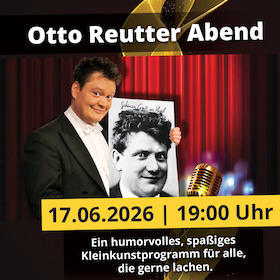 Bild: Otto Reutter Abend mit Meigl Hoffmann | Magdeburg | machwerk