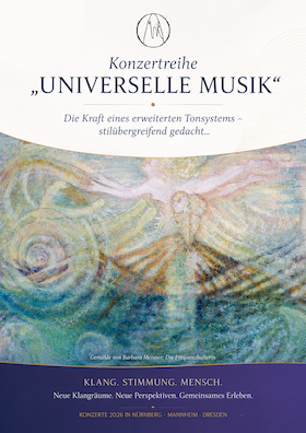 Bild: Drei Konzerte "Universelle Musik" am Wochenende 10.-12. Juli 2026 in St. Jobst (ohne Symposion)