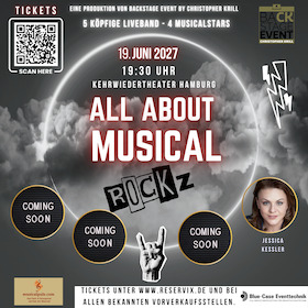 Bild: All about Musical - Rockz - mit ; weitere Darsteller werden wöchentlich bekannt gegeben!