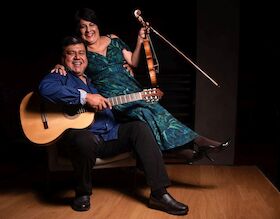 Bild: E. Hermoza y M.E. Pacheco (Peru) | Weltmusik - Afro-peruanische Musik & Criolla