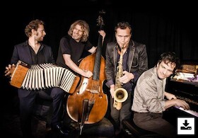 Bild: Quadro Nuevo "Happy Deluxe", Tango, Balkan-Swing
