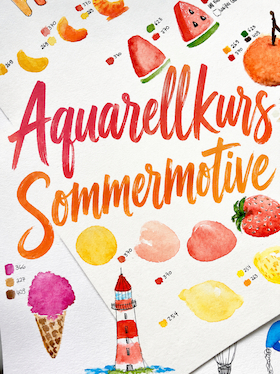 Bild: Kreativworkshop: Aquarell Sommermotive