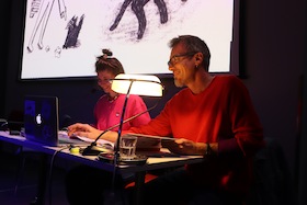 Bild: Multimediale Lesung "Rose + Robert. Liebe in Zeiten der Kriege"