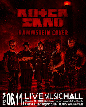 Bild: Roter Sand - Rammstein Cover aus Bremerhaven
