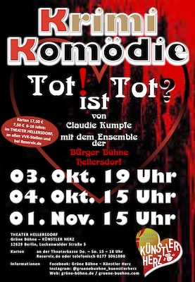 Bild: Tot ist Tot - Kriminalkomödie - Krimikomödie
