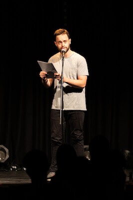 Bild: POETRY SLAM - Moderation: Ko Bylanzky und Alexandra Heidel