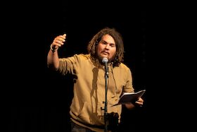 Bild: POETRY SLAM - Moderation: Ko Bylanzky und Alexandra Heidel