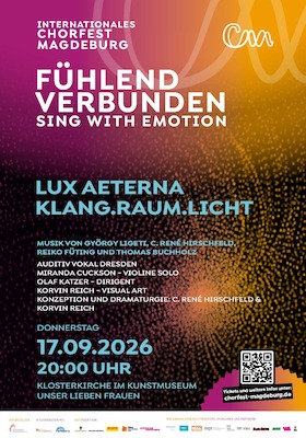 Bild: Himmlische Stimmen: LUX AETERNA - KLANG.RAUM.LICHT