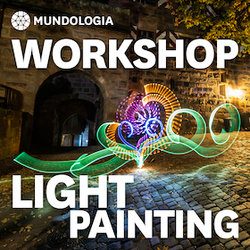 Bild: MUNDOLOGIA-Workshop: Lightpainting in Freiburg bei Nacht