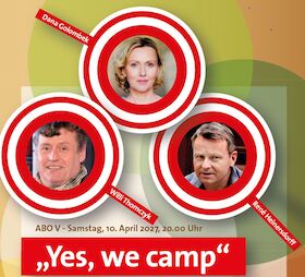 Bild: Yes, we camp