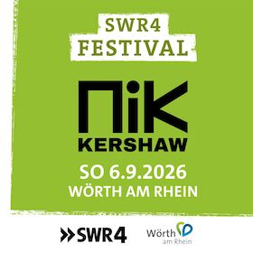 Bild: SWR4 Konzert mit Nik Kershaw