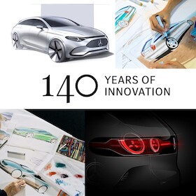 Bild: Design, das bewegt. Seit 140 Jahren. - Ein Vortrag über die Evolution des Mercedes-Benz Designs