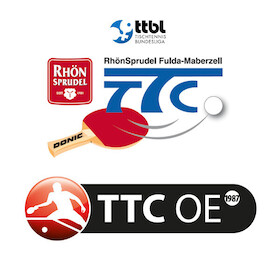 Bild: TTC RhönSprudel Fulda-Maberzell - TTC OE Clarity-Tel. Bad Homburg