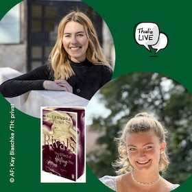 Bild: Alexandra Flint liest aus "Rivals - The Effect of Hating You"