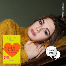 Bild: Ronja von Rönne präsentiert ihren neuen Roman „Alles Liebe“
