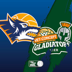 Bild: Rostock Seawolves vs. VET-Concept Gladiators Trier