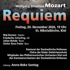 Bild: "Wolfgang Amadeus Mozart - Requiem in d"