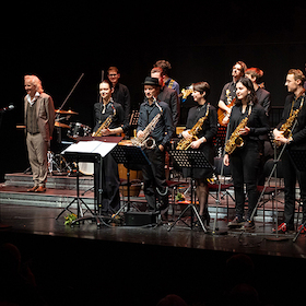 Bild: Swingin' Christmas Time - Bigband der Hochschule für Musik KA (Ltg. Peter Lehel) - In Kooperation mit der Hemingway Lounge