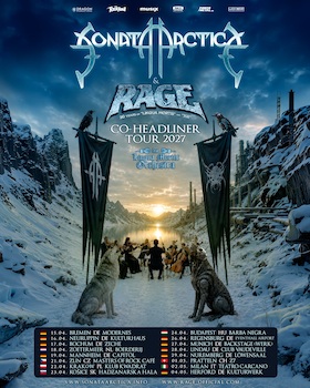 Bild: Rage + Sonata Arctica mit Orchester - Co – Headliner Tour 2027