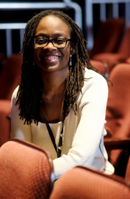 Bild: Sharon Dodua Otoo liest "So, in etwa, ist es geschehen“