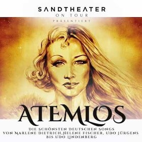 Bild: SANDTHEATER ON TOUR - ATEMLOS - deutsche Hits in Sand gemalt