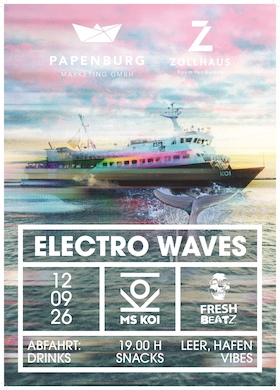 Bild: MS KOI // FreshBeatz Party Cruise - präsentiert von Zollhaus Leer und Papenburg Marketing