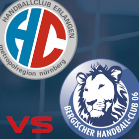 Bild: HC Erlangen -  Bergischer HC