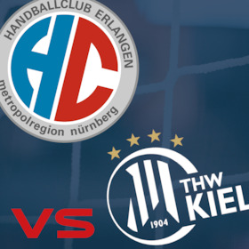 Bild: HC Erlangen - THW Kiel