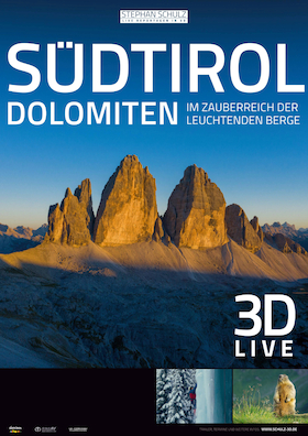 Bild: 3D Show: Südtirol & Dolomiten