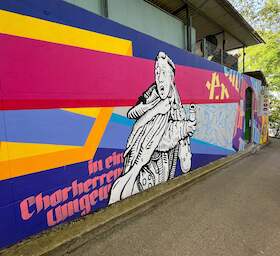 Bild: Die Kunst des Sprayens - Graffiti-Tour durch Freising