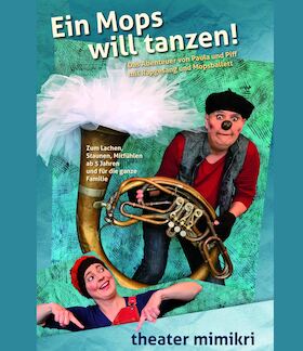 Bild: Ein Mops will tanzen