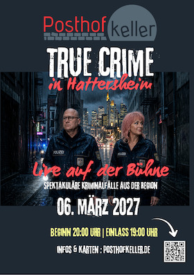 Bild: True Crime in Hattersheim - Spannende Kriminalfälle aus der Region