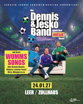 Bild: Dennis & Jesko Band - spielt ihre WUMMS-Songs 2027