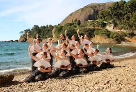 Bild: Ballettschule aus La Ciotat - Partnerschaftsbesuch aus Frankreich