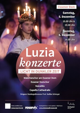 Bild: Luzia Konzertreihe 2026 - Licht in dunkler Nacht