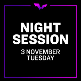 Bild: Night Session Ticket | Tue. 3 NOV | Round of 32 | 5 Matches