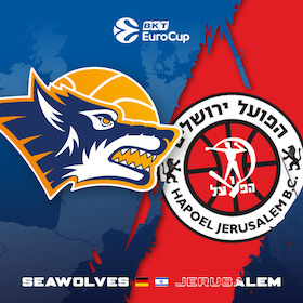 Bild: Rostock Seawolves vs. Hapoel Midtown Jerusalem