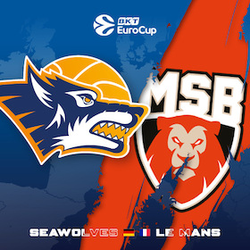 Bild: Rostock Seawolves vs. Le Mans Sarthe Basket