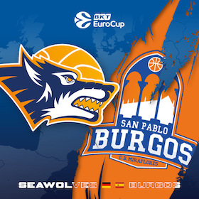 Bild: Rostock Seawolves vs. Recoletas Salud San Pablo Burgo