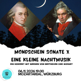 Bild: Eine kleine Nachtmusik X Mondscheinsonate